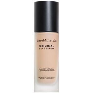 BareMinerals Original Pure Serum Radiant Liquid Foundation SPF 20 Fair Cool 1NEW